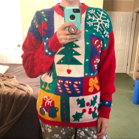 Vintage Ugly Christmas sweater - Picture 2 of 10